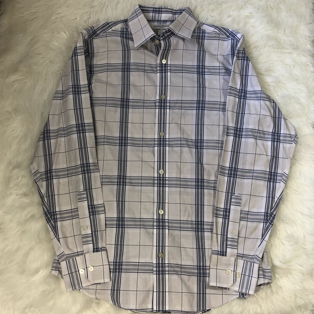 Banana Republic Non-Iron Slim Fit Button Down
